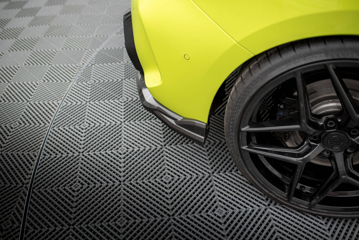 Prepreg Carbon Fiber Heck Ansatz Flaps Diffusor passend für BMW 1er M-Paket /  M135i / 128ti F40 – Ansicht 4