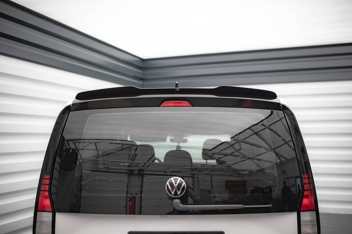 Heckspoiler Lippe VW Caddy Mk5 schwarz Hochglanz – Ansicht 4