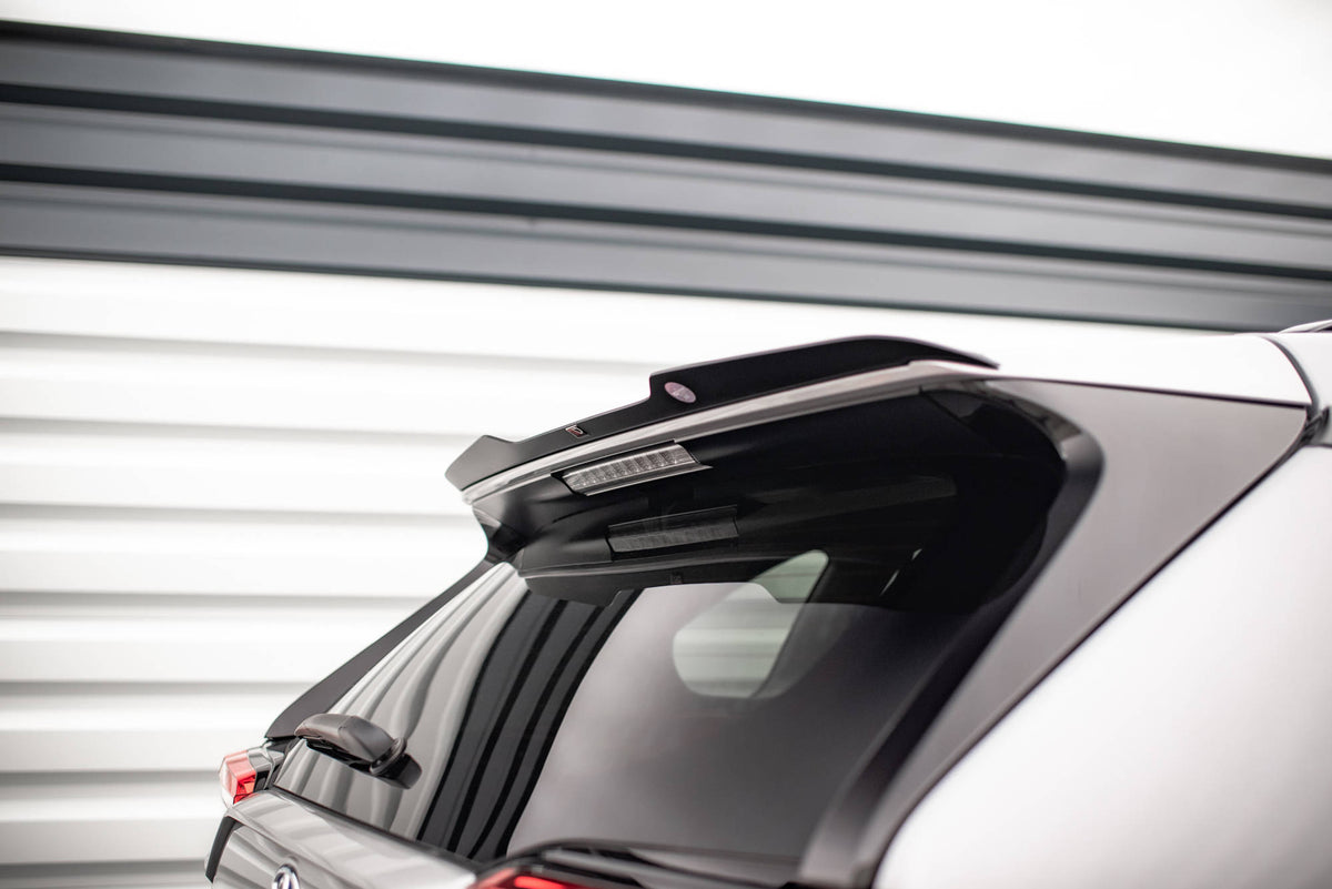 Heckspoiler Lippe Toyota RAV4 Mk5 schwarz Hochglanz – Ansicht 3