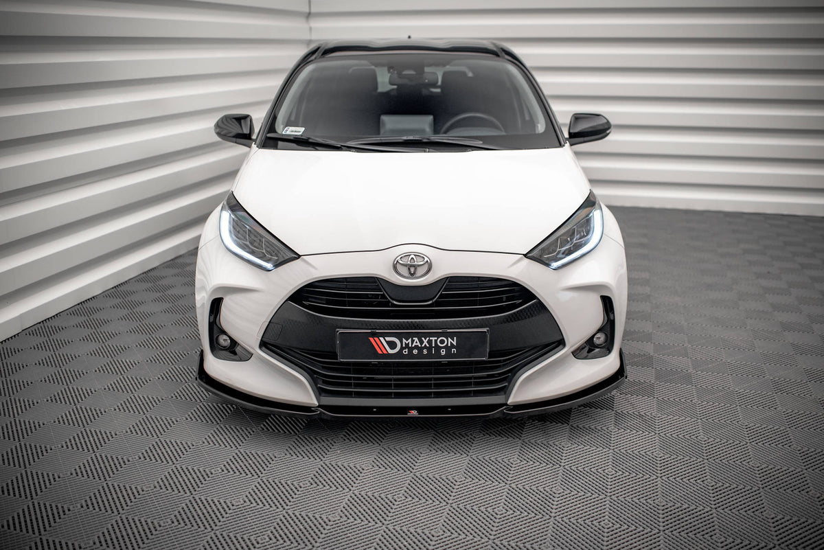 Street+ Spoilerlippe Front Ansatz V.1 + Flaps passend für Toyota Yaris Mk4 – Ansicht 1