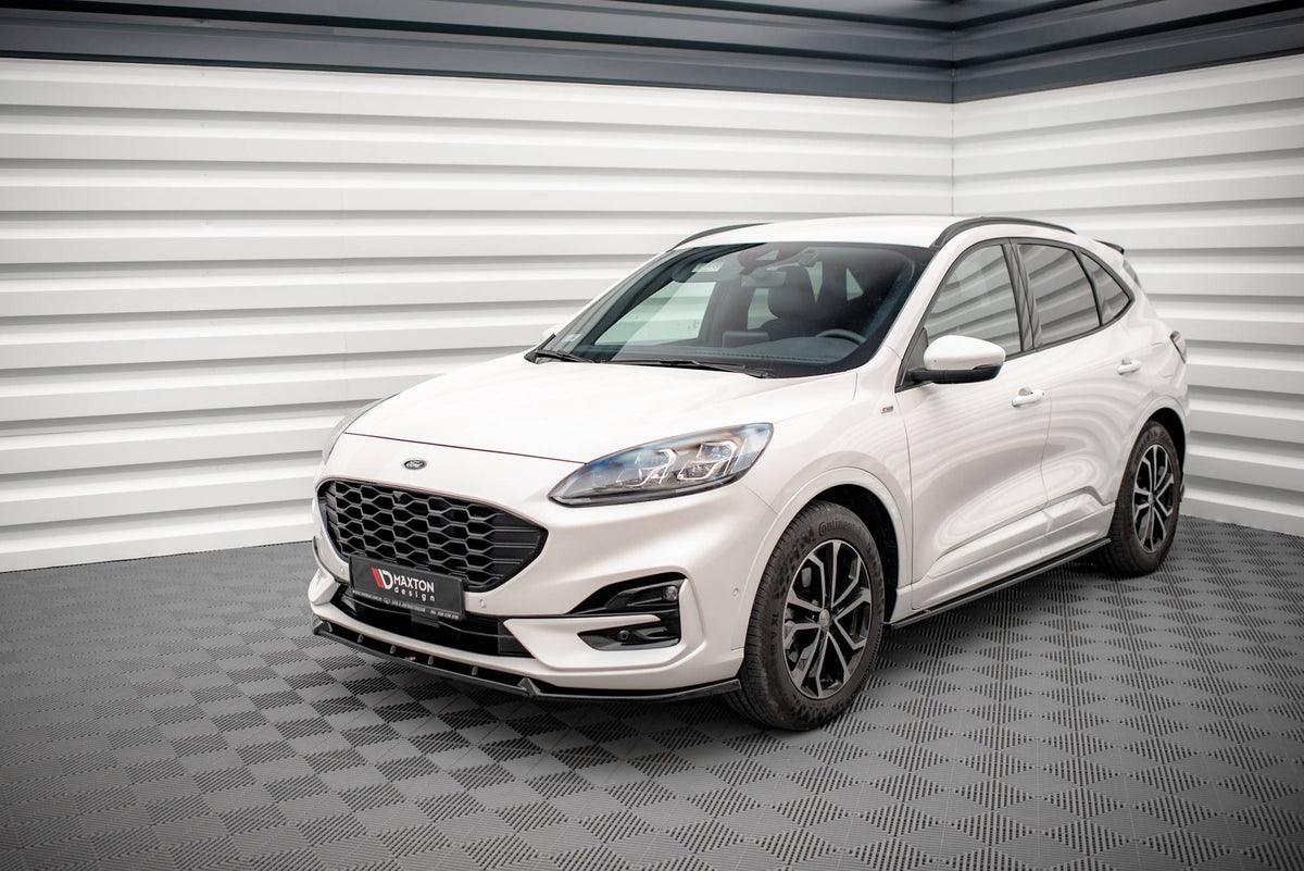 Street+ Seitenschweller Leisten passend für Ford Kuga ST-Line Mk3 schwarz Hochglanz – Ansicht 4