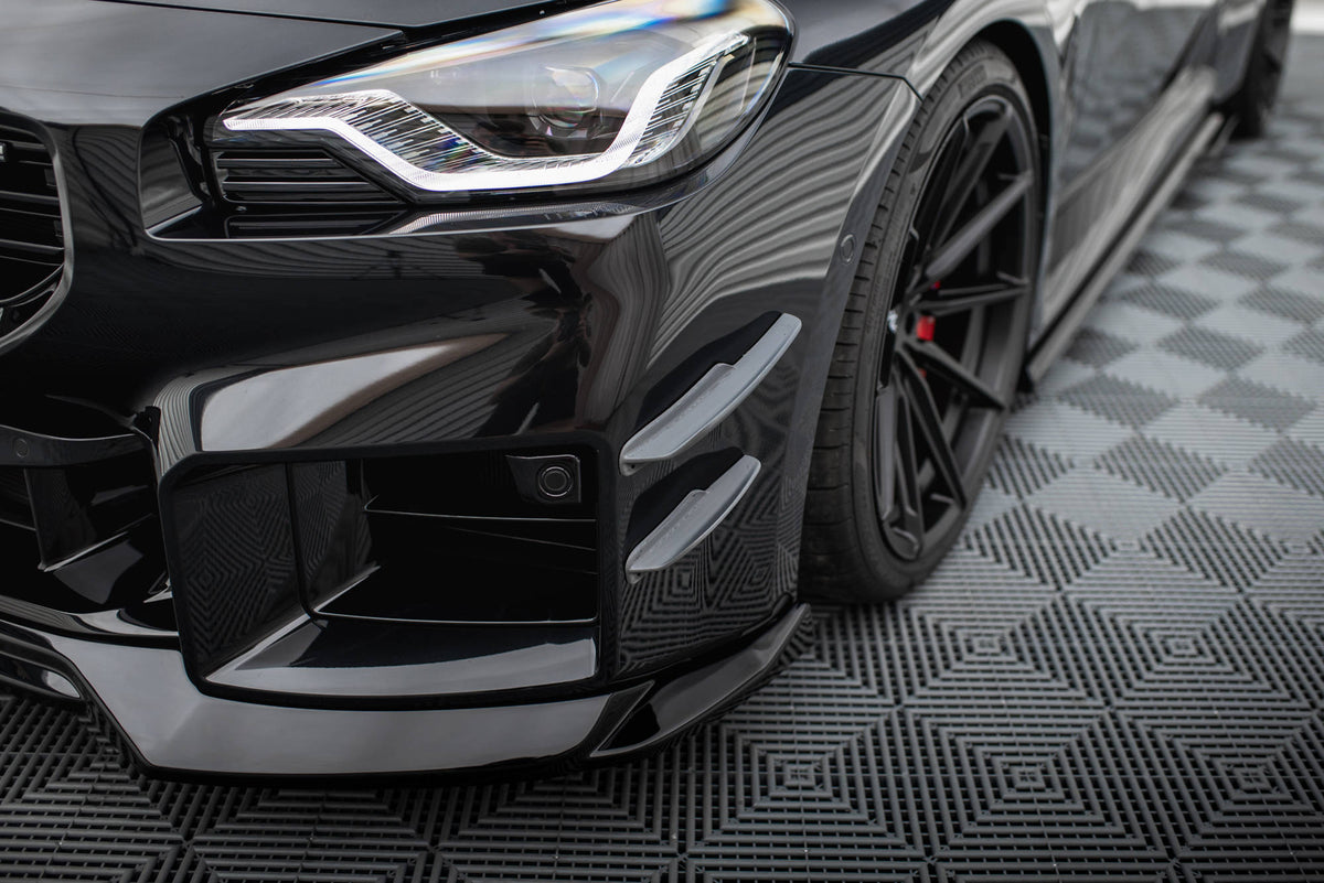 Stoßstangen Flaps Wings vorne Canards passend für BMW M2 G87 – Ansicht 6