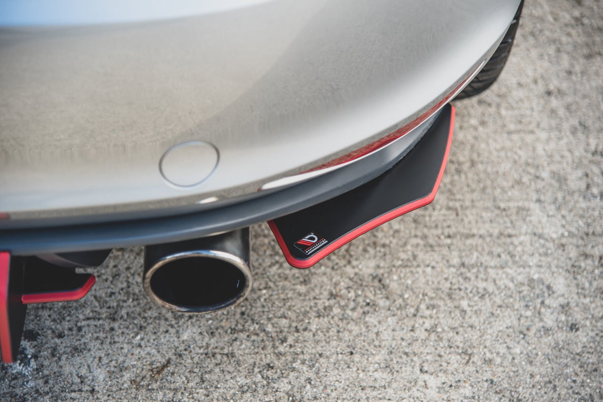 Street Pro Heck Ansatz Flaps Diffusor passend für L + R V.2 VW Golf 7 GTI – Ansicht 11