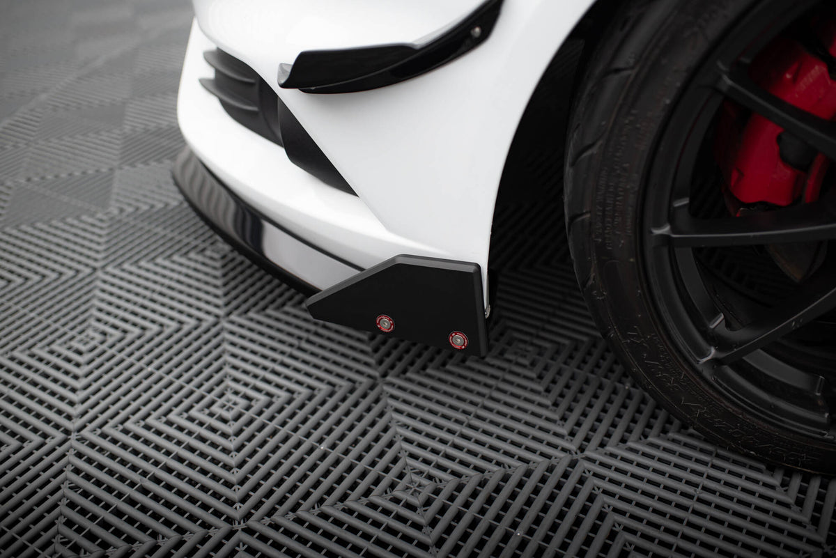 Street+ Spoilerlippe Front Ansatz V.6 + Flaps passend für Ford Fiesta ST Mk7 Facelift – Ansicht 6