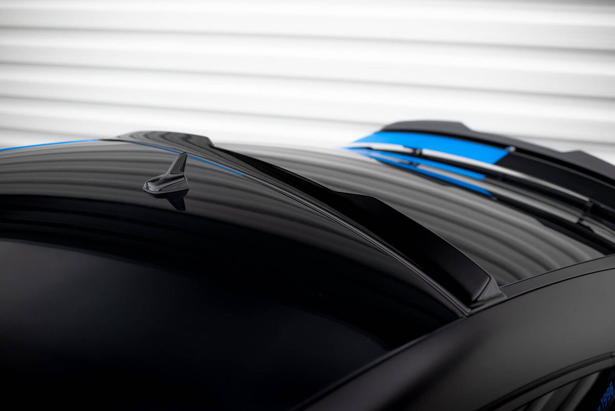 Heckscheiben Spoiler passend für Audi TT S / TT S-Line 8S Facelift schwarz Hochglanz – Ansicht 7