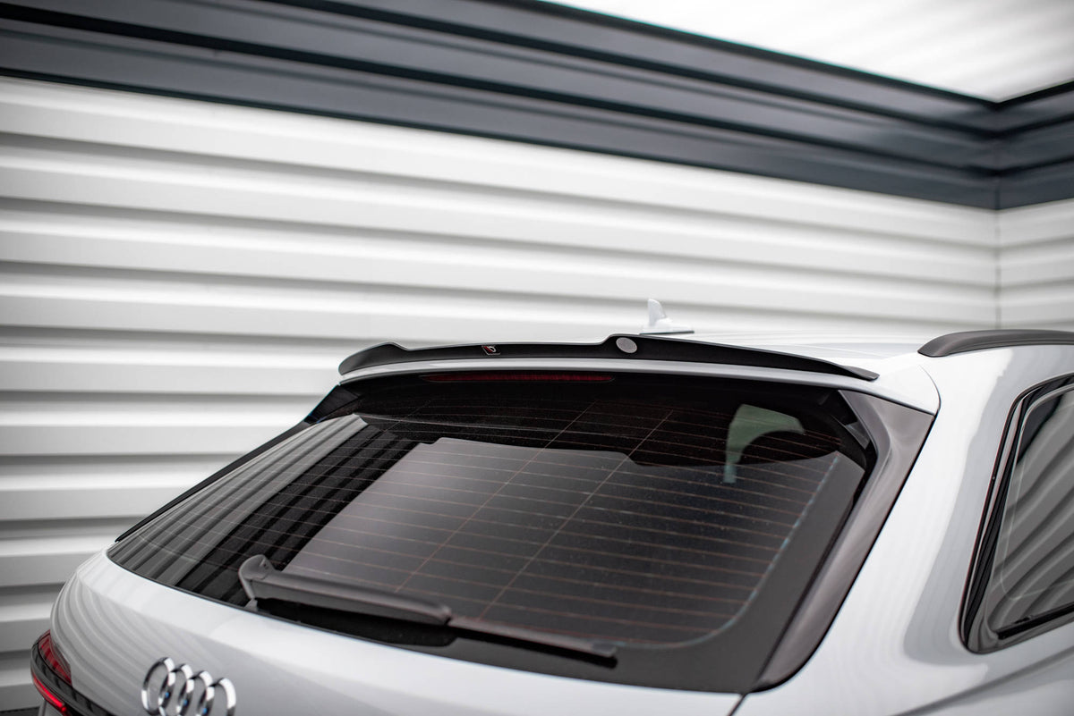 Heckspoiler Lippe Audi A6 Avant / A6 Allroad / A6 S-Line Avant / S6 Avant C8 / C8 Facelift schwarz Hochglanz – Ansicht 4
