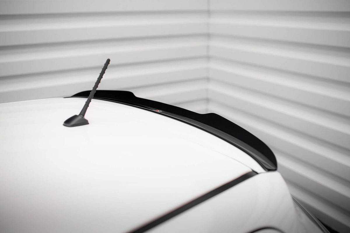 Heckspoiler Lippe Toyota Yaris Mk3 Facelift schwarz Hochglanz – Ansicht 4