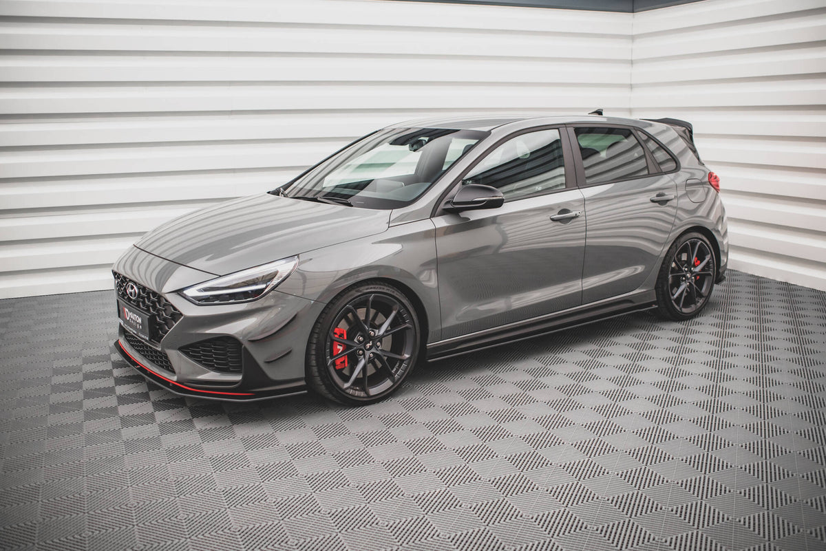 Street Pro Street+ Seitenschweller Leisten V.2 passend für Hyundai I30 N / N-Line Hatchback / Fastback Mk3 / Mk3 Facelift – Ansicht 5