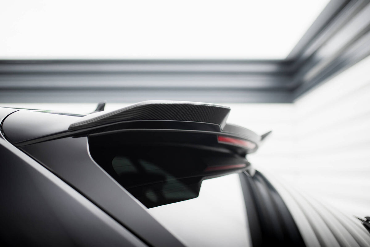 Prepreg Carbon Fiber Heckklappenspoiler (Höher) Audi RSQ8 Mk1 Facelift – Ansicht 3