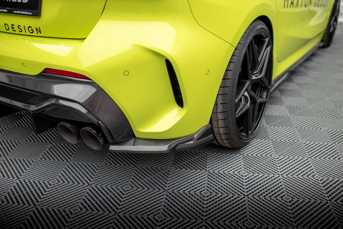 Prepreg Carbon Fiber Heck Ansatz Flaps Diffusor passend für BMW 1er M-Paket /  M135i / 128ti F40 – Ansicht 3