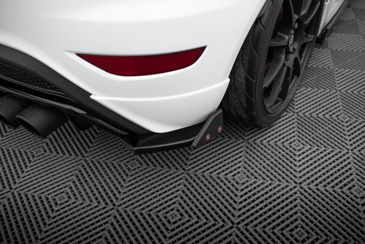 Heck Ansatz Flaps Diffusor V.3 + Flaps passend für Ford Fiesta ST Mk7 Facelift – Ansicht 3