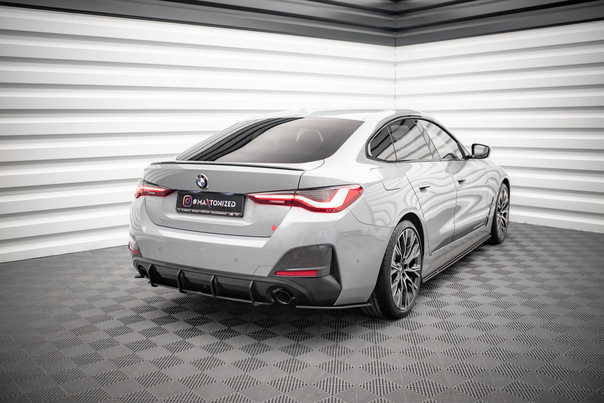 Street Pro Heck Ansatz Flaps Diffusor passend für BMW 4er Gran Coupe M-Paket G26 – Ansicht 1