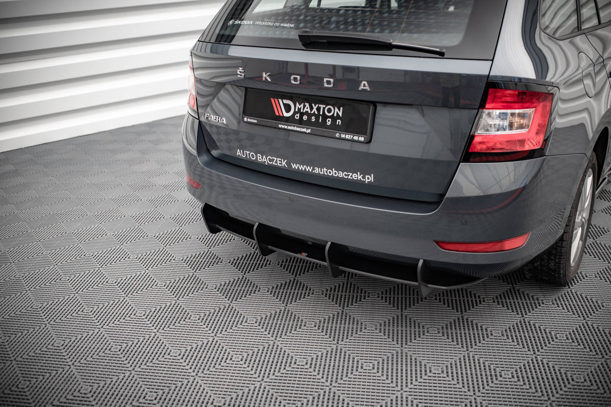 Street Pro Heckschürze passend für Skoda Fabia Combi Mk3 Facelift – Ansicht 1