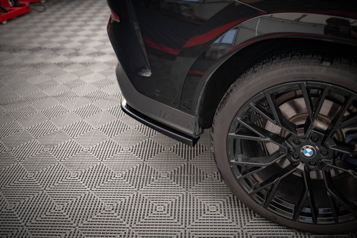 Street+ Mittlerer Diffusor RACE V.2 passend für BMW X6 M-Paket G06 schwarz Hochglanz – Ansicht 3