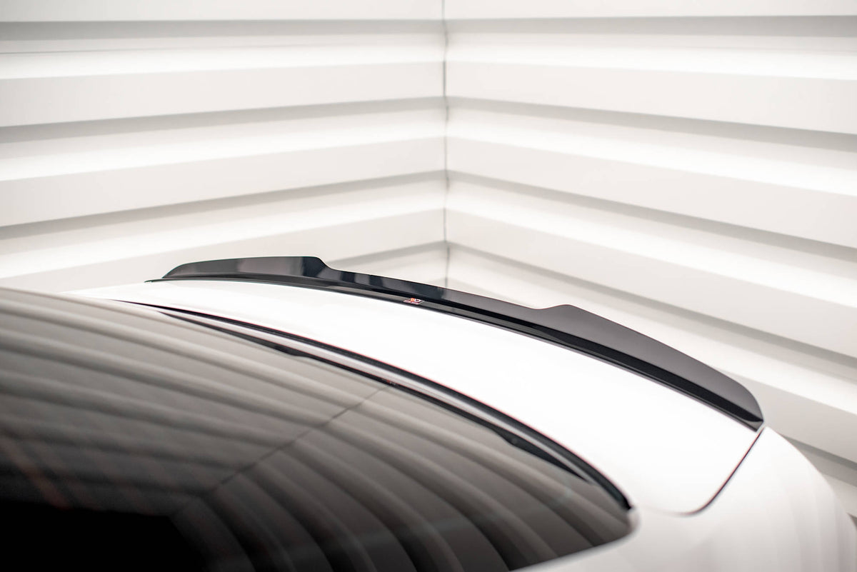 Heckspoiler Lippe Audi A5 Coupe 8T schwarz Hochglanz – Ansicht 4