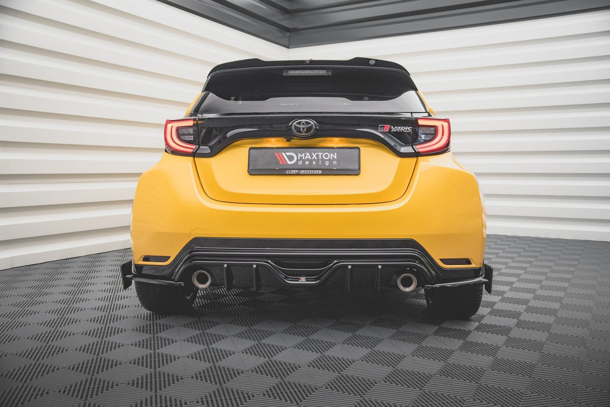 Heck Ansatz Flaps Diffusor + Flaps passend für V.4 Toyota GR Yaris Mk4 – Ansicht 4