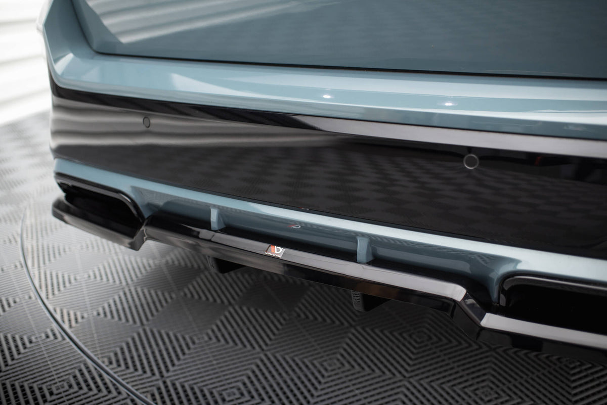Street+ Mittlerer Diffusor RACE passend für BMW X1 M-Paket U11 schwarz Hochglanz – Ansicht 4