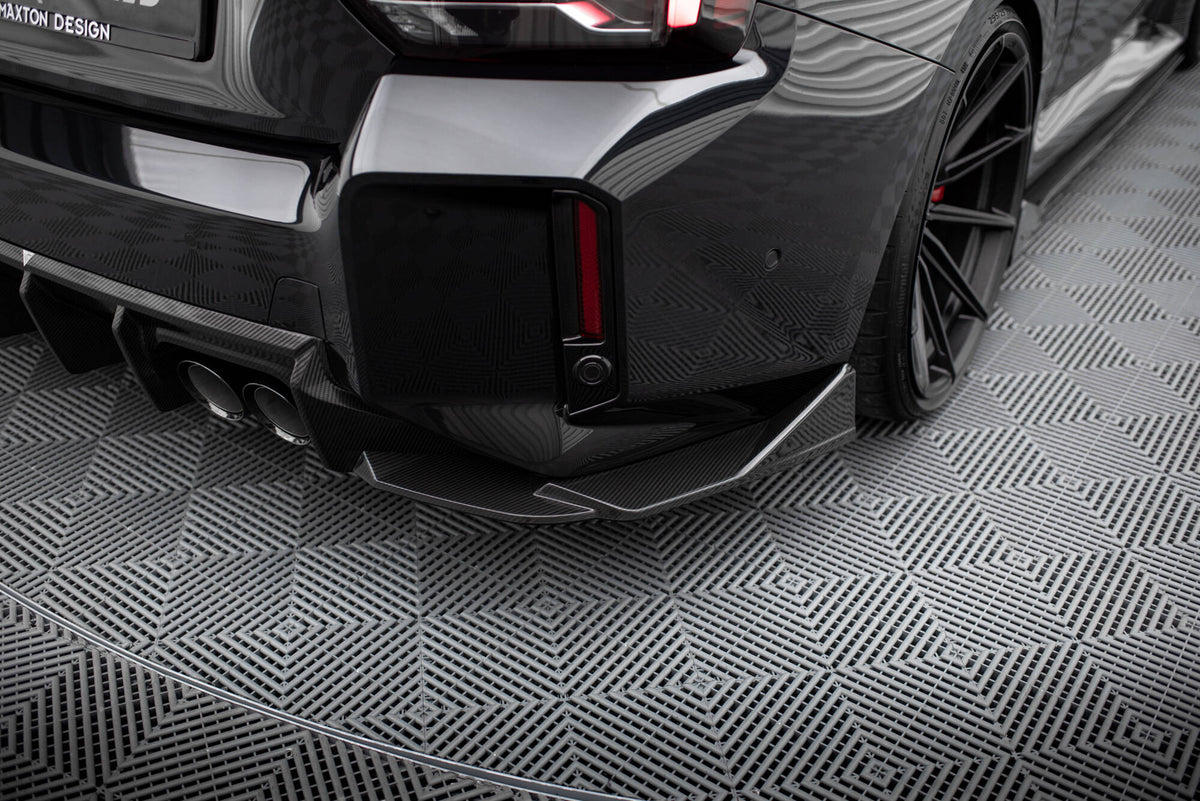 Prepreg Carbon Fiber Heck Ansatz Flaps Diffusor passend für BMW M2 G87 – Ansicht 3