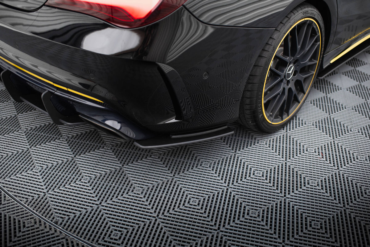 Street Pro Heck Ansatz Flaps Diffusor passend für Mercedes-AMG CLA 45 C117 Facelift – Ansicht 1