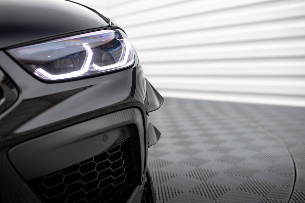 Stoßstangen Flaps Wings vorne Canards passend für BMW M8  Gran Coupe F93 / Coupe F92 – Ansicht 3