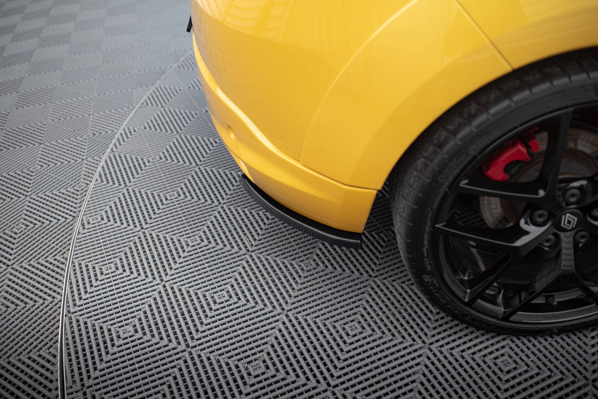 Heck Ansatz Flaps Diffusor passend für RENAULT MEGANE 3 RS schwarz Hochglanz – Ansicht 5