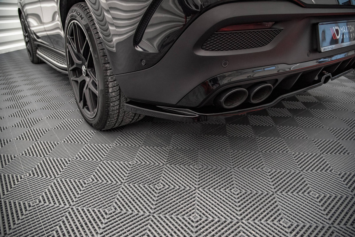 Street+ Mittlerer Diffusor RACE passend für Mercedes-AMG GLE 53 Coupe C167 / C167 Facelift schwarz Hochglanz – Ansicht 1