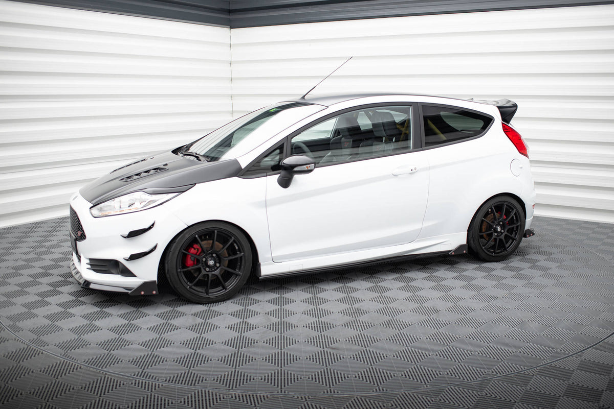 Street+ Seitenschweller Leisten passend für V.4 + Flaps Ford Fiesta ST / ST-Line Mk7 – Ansicht 1