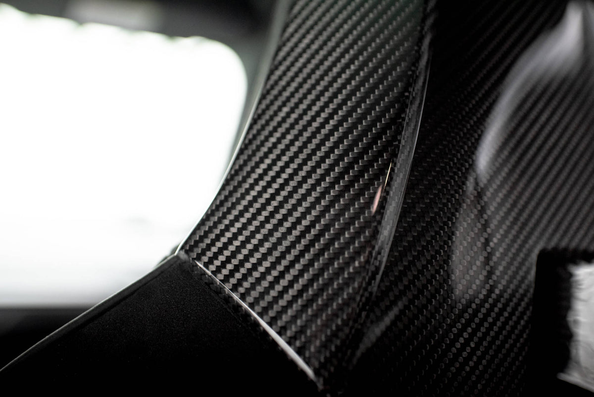 Prepreg Carbon Fiber Headrests BMW 1er F40 M135i – Ansicht 3