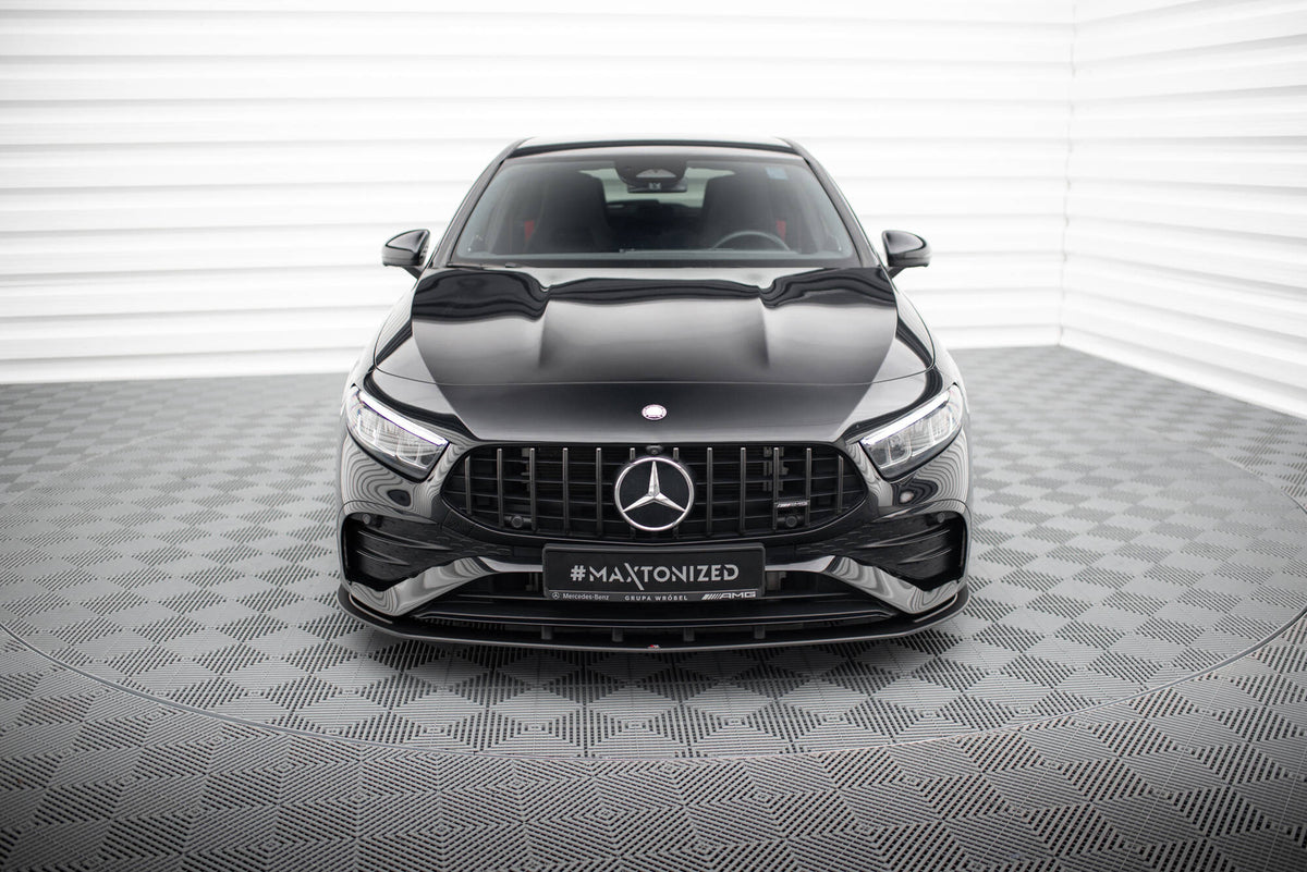 Street Pro Street+ Spoilerlippe Front Ansatz passend für Mercedes-AMG A35 W177 Facelift – Ansicht 1