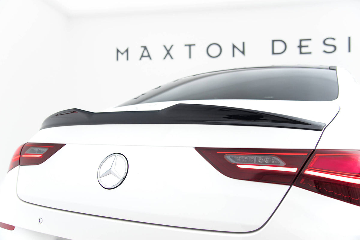 Heckspoiler Lippe 3D Mercedes-Benz CLA Coupe C118 Facelift schwarz Hochglanz – Ansicht 3