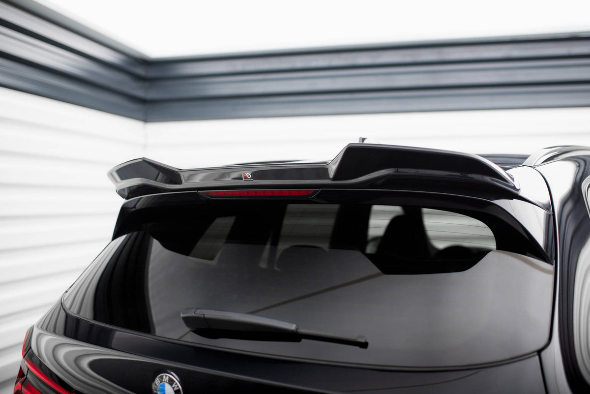 Heckspoiler Lippe 3D BMW X3 M F97 / F97 Facelift schwarz Hochglanz – Ansicht 3