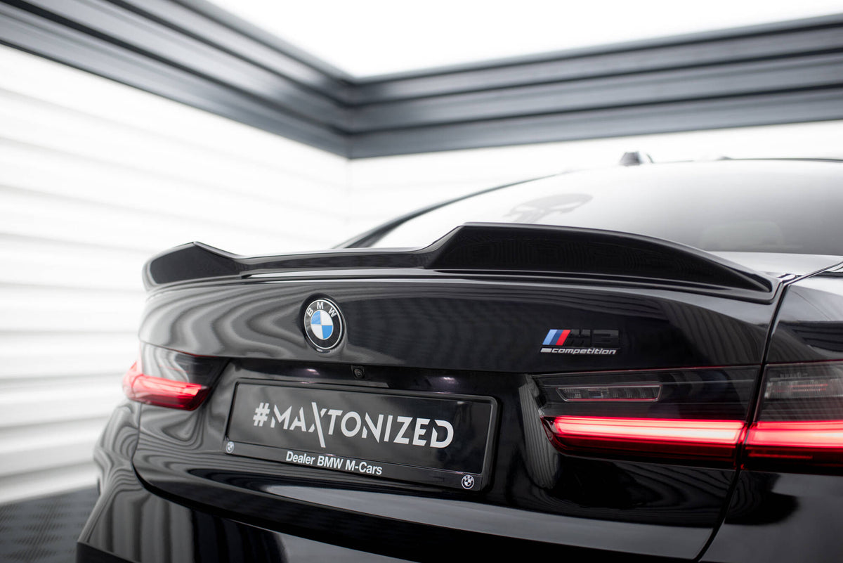 Heckspoiler Lippe 3D BMW M340i / 3 M-Paket / M3 Limousine G20  schwarz Hochglanz – Ansicht 9