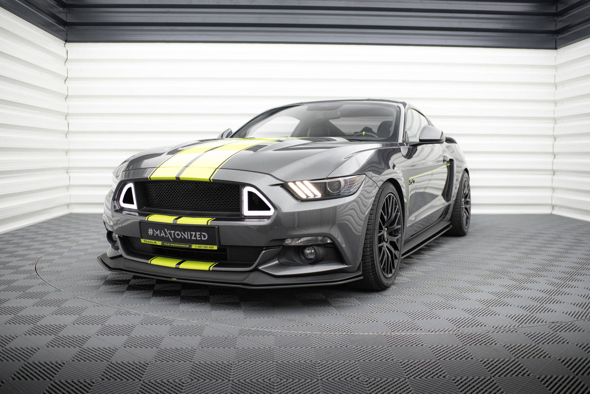 Street Pro Street+ Spoilerlippe Front Ansatz passend für Ford Mustang GT Mk6 – Ansicht 3