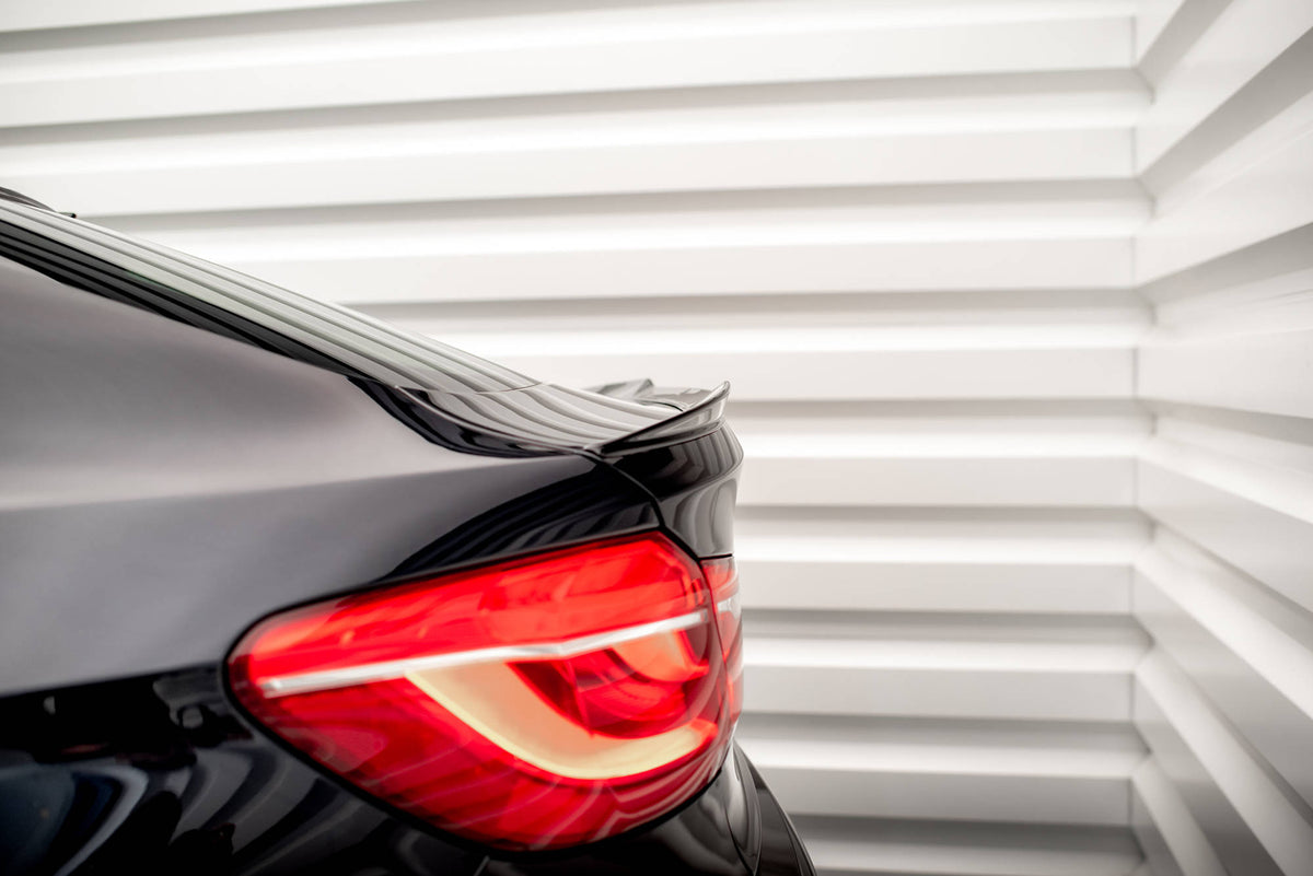 Heckspoiler Lippe 3D V.1 BMW X6 F16 M-Paket / X6 M F86 schwarz Hochglanz – Ansicht 8