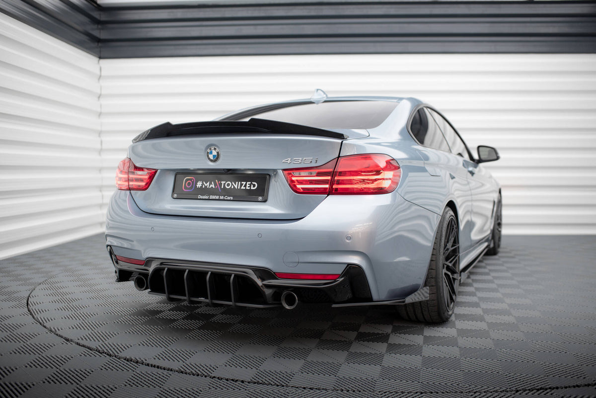 Street Pro Heckschürze V.1 passend für BMW 4er Coupe / Cabrio / Gran Coupe M-Paket F32 / F33 /  F36 – Ansicht 4