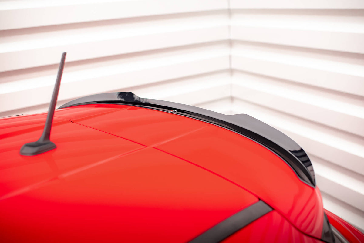 Heckspoiler Lippe Fiat 500X Sport Mk1 Facelift schwarz Hochglanz – Ansicht 4
