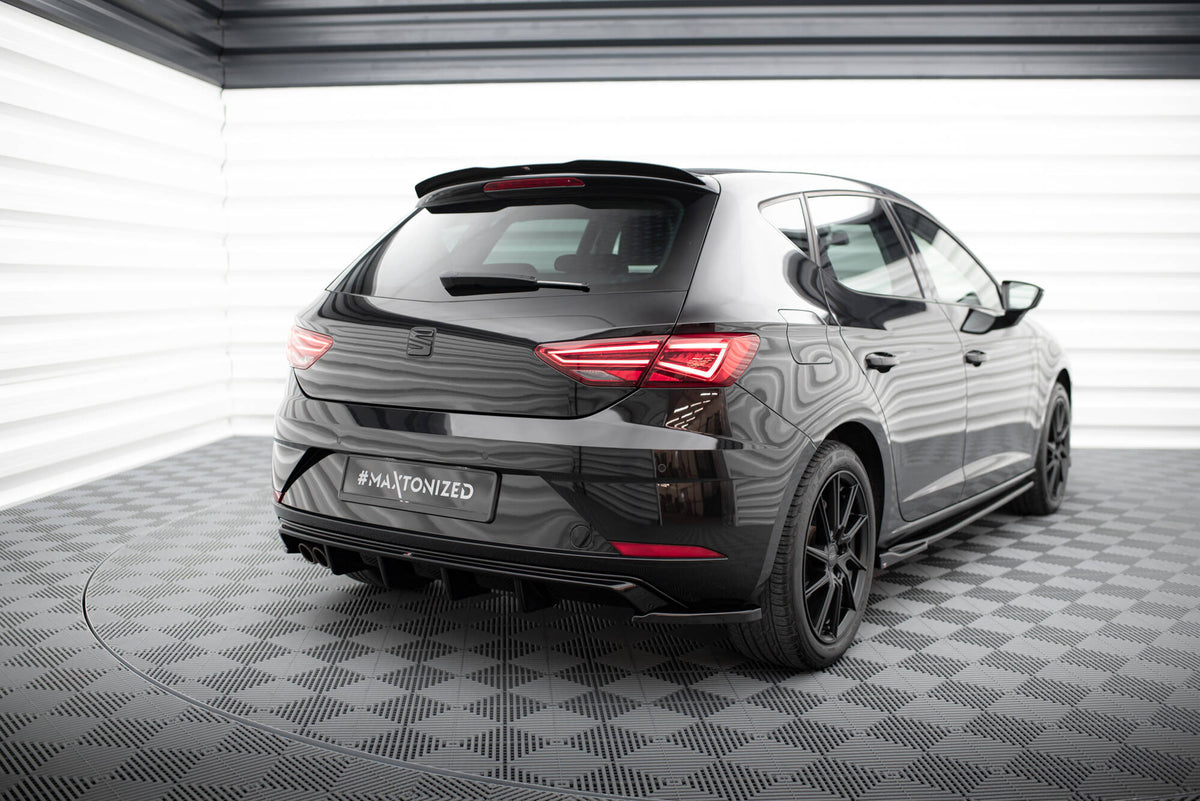 Heckspoiler Lippe SEAT LEON III  schwarz Hochglanz – Ansicht 4