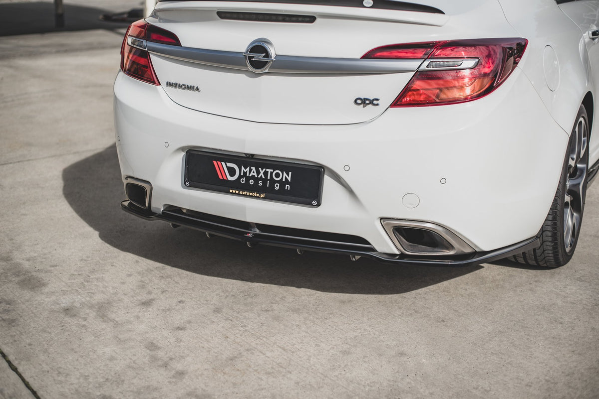 Street+ Mittlerer Diffusor RACE passend für Opel Insignia Mk. 1 OPC Facelift schwarz Hochglanz – Ansicht 1