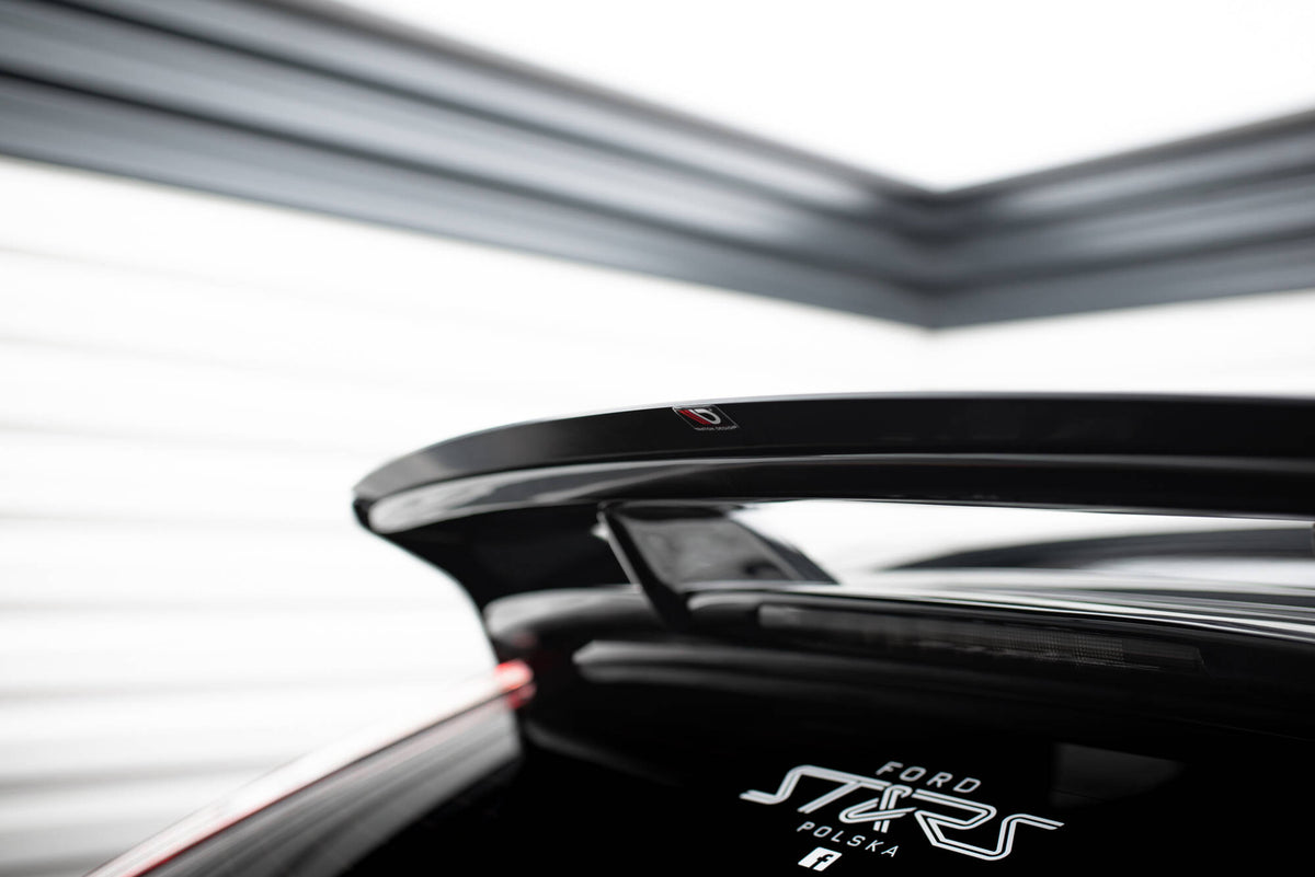 Heckspoiler Lippe Ford Focus RS Mk2 schwarz Hochglanz – Ansicht 1