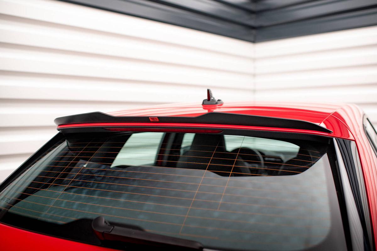 Heckspoiler Lippe Audi A3 Sportback 8Y schwarz Hochglanz – Ansicht 1
