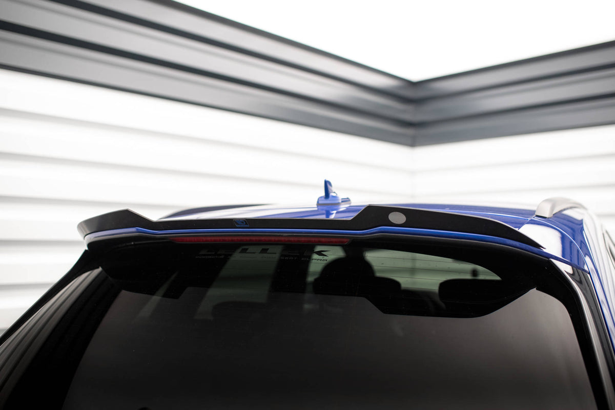 Heckspoiler Lippe Audi Q5 S-Line SUV Mk2 Facelift schwarz Hochglanz – Ansicht 3