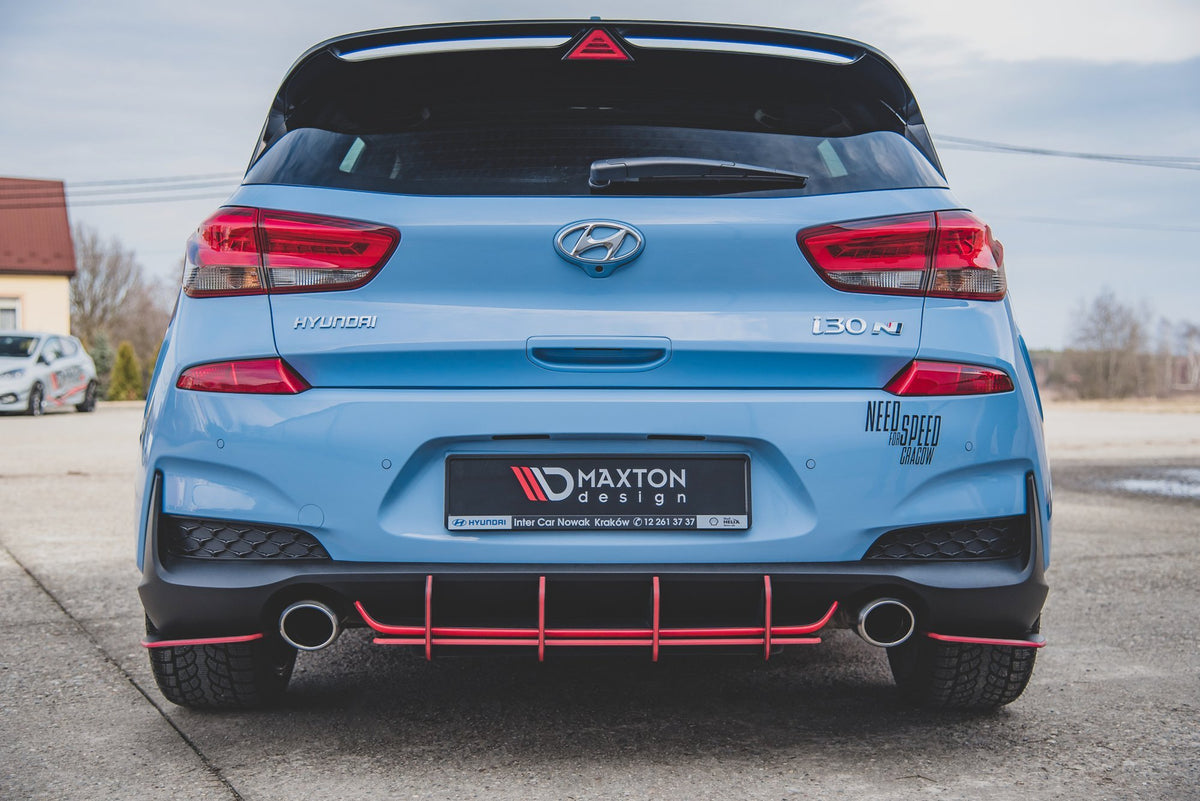 Robuste Racing Heckschürze V.1 passend für Hyundai I30 N Mk3 Hatchback – Ansicht 7
