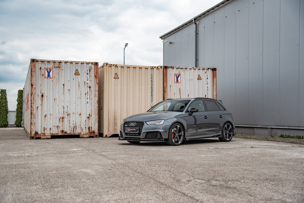 Flaps Audi RS3 8V Sportback schwarz Hochglanz – Ansicht 7