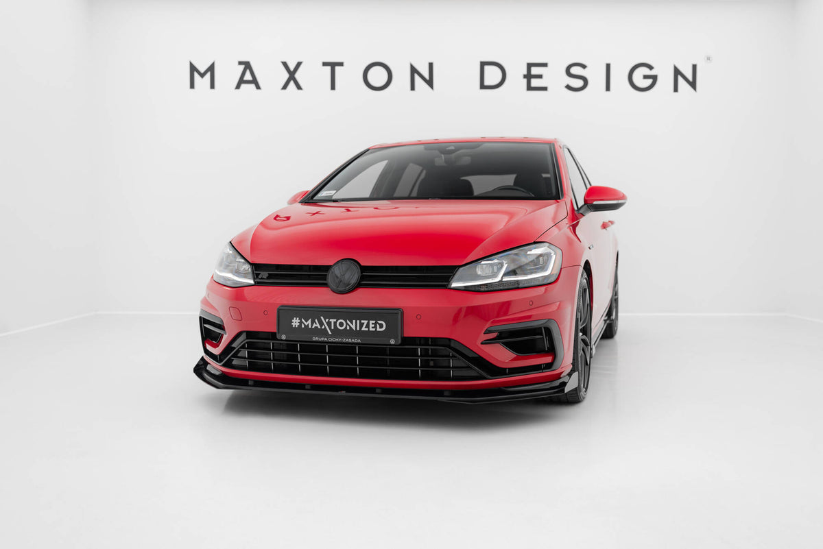 Flaps VW Golf R / R-Line Mk7 Facelift schwarz Hochglanz – Ansicht 3
