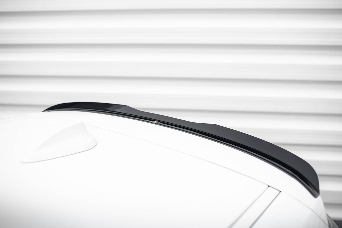 Heckspoiler Lippe V.1 BMW 1er M-Paket / M140i / Standard F20  schwarz Hochglanz – Ansicht 4