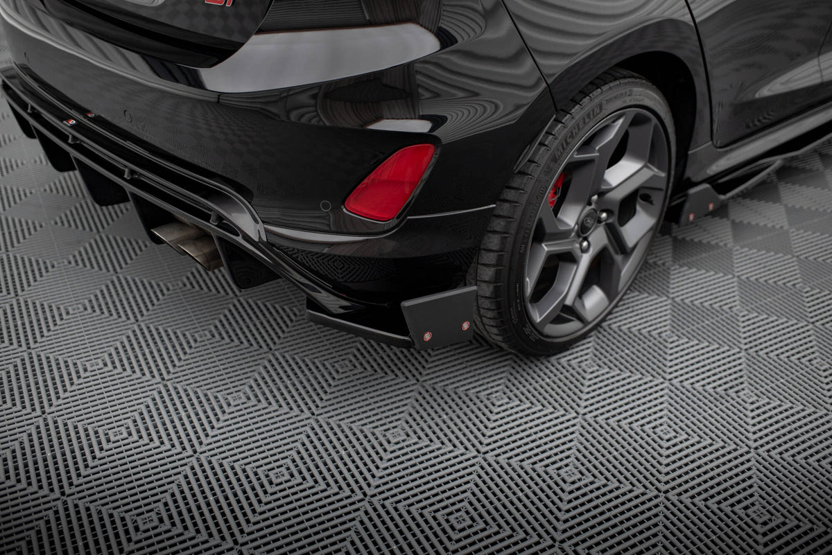 Heck Ansatz Flaps Diffusor passend für V.4 + Flaps Ford Fiesta ST Mk8 – Ansicht 5