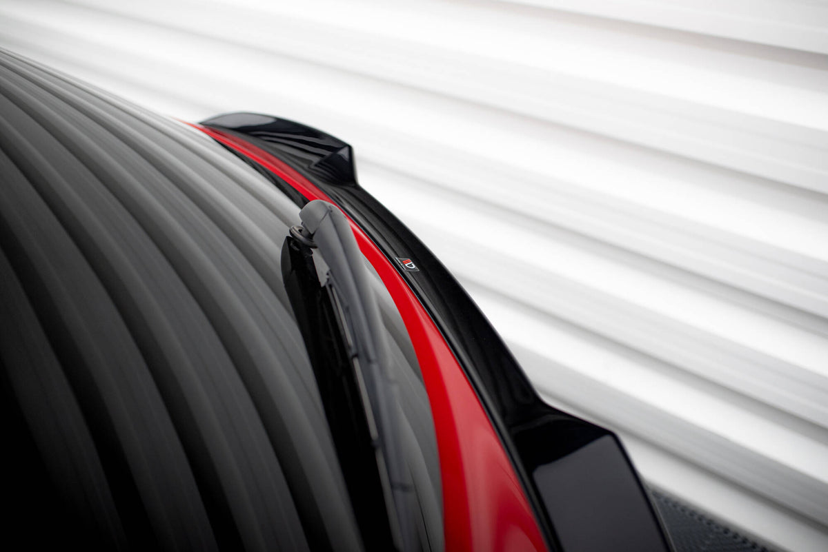 Niedriger Heckspoiler Lippe 3D Alfa Romeo Tonale Mk1 schwarz Hochglanz – Ansicht 4