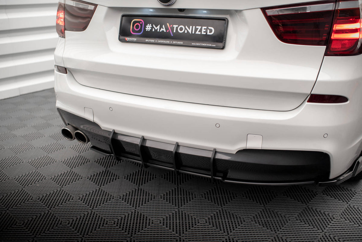 Street Pro Heckschürze passend für BMW X3 M-Paket F25 – Ansicht 3