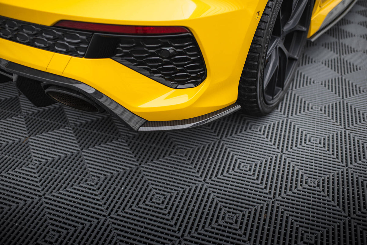 Prepreg Carbon Fiber Heck Ansatz Flaps Diffusor passend für Audi RS3 Sportback 8Y – Ansicht 4