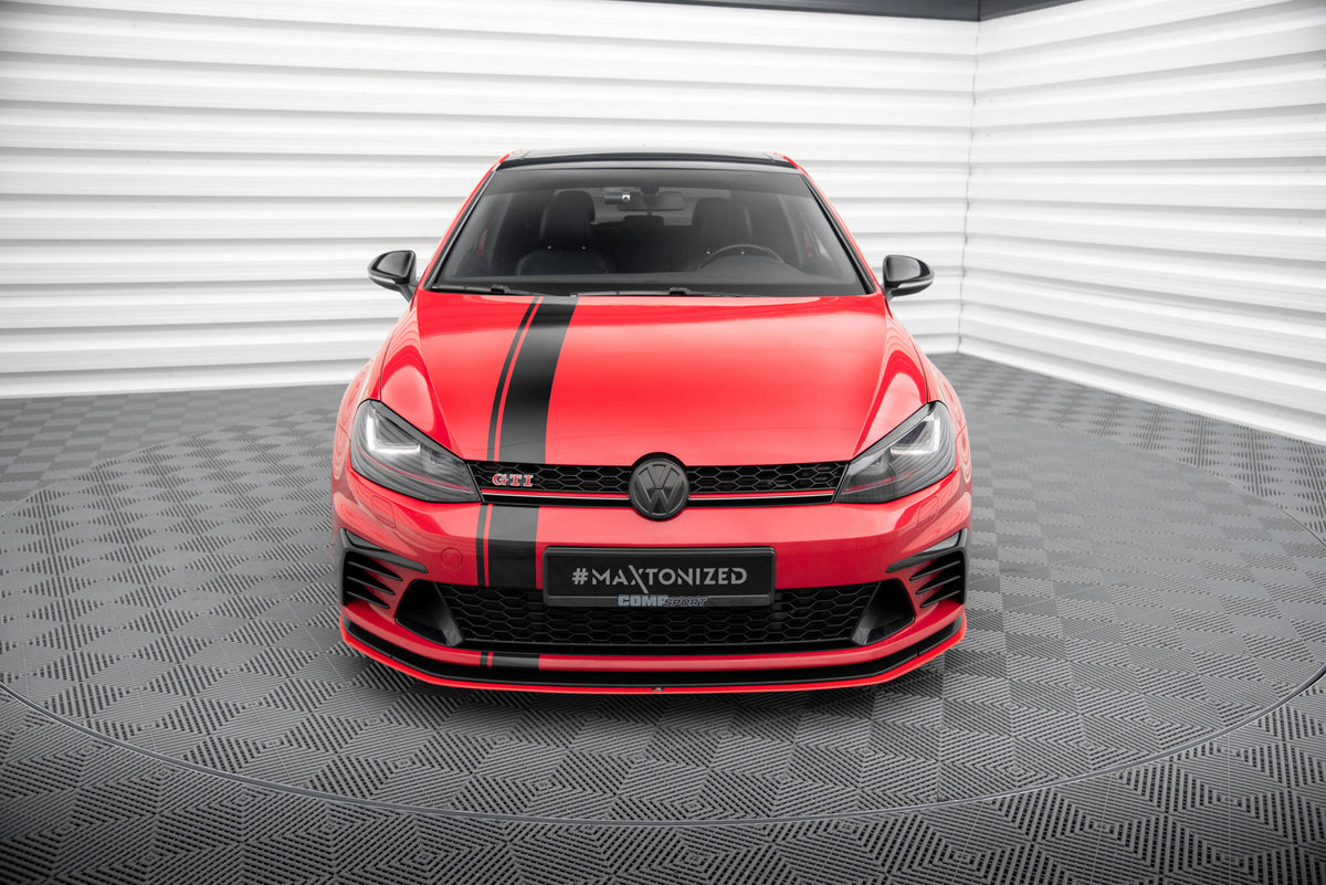 Street+ Spoilerlippe Front Ansatz passend für VW Golf GTI Clubsport Mk7 – Ansicht 1